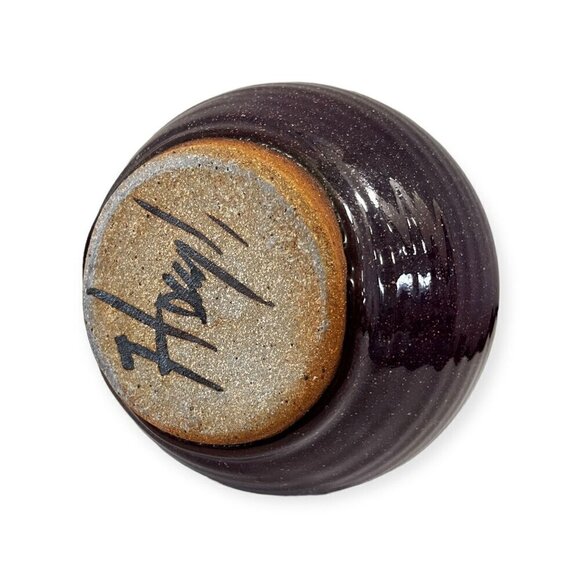 Old Studio Pottery Pitcher Glazed Large Artisan Handmade Wheel Thrown Art - Picture 11 of 11